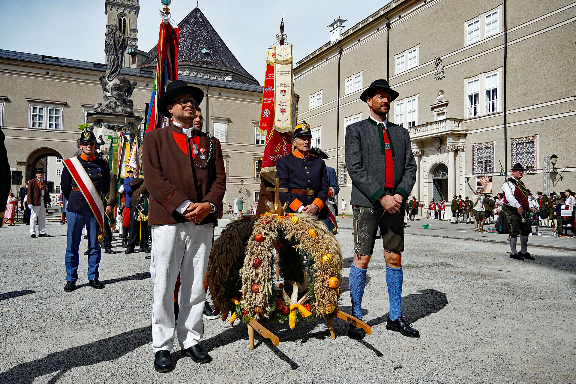 Erntedankkrone 2024, Dom zu Salzburg, 400 Jahre Hl. Erentrudis