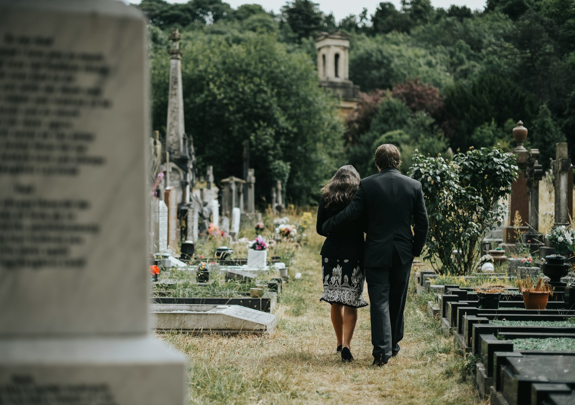 Friedhofsbesuch zu Allerheiligen