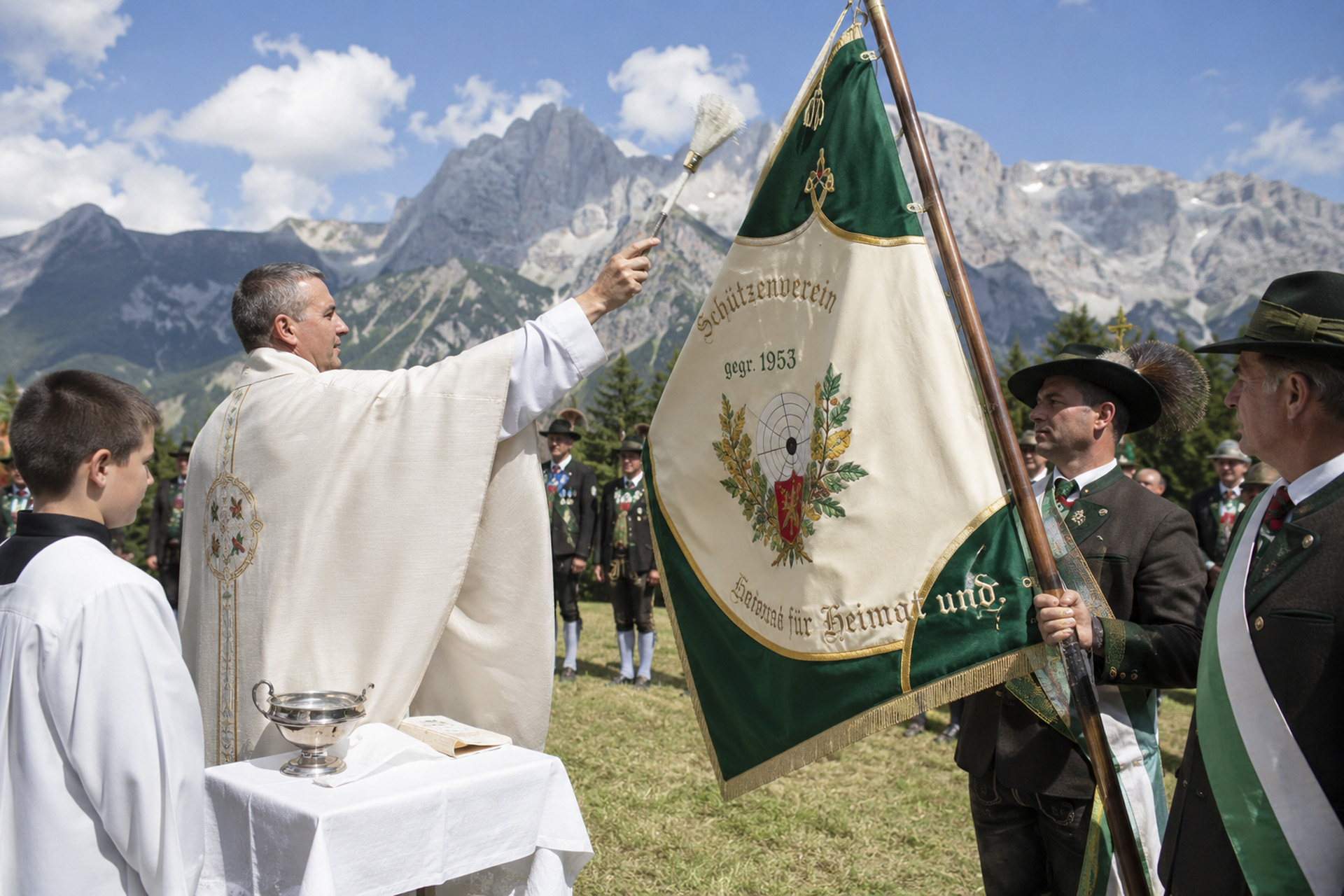 Fahnenweihe